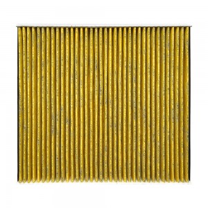 фильтр салона антибактериальный! O2CLEAN\ Audi A3, VW Golf VII 12> AC0197B JS ASAKASHI