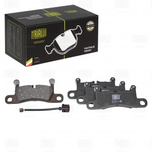 Колодки торм. VW Touareg II (10-)/Porsche Cayenne II (10-) диск. зад. (с датч.)  PF4394 TRIALLI