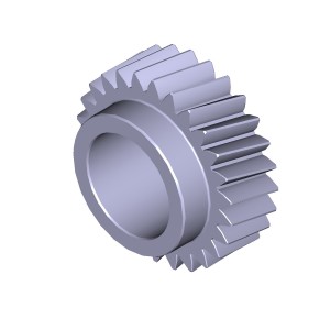 Шестерня КПП ЯМЗ-239 2-й передачи вала промежуточного АВТОДИЗЕЛЬ 15091701050 YAMZ