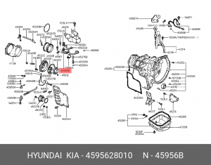 Датчик HYUNDAI Accent (99-),Getz (02-) положения селектора АКПП OE 4595628010 HYUNDAI KIA