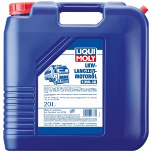 Масло мотор. LKW-Langzeit-Motoroil 10W40 (20L) синт. API CI-4; ACEA E4/E7;VDS-3; 4733 LIQUI MOLY