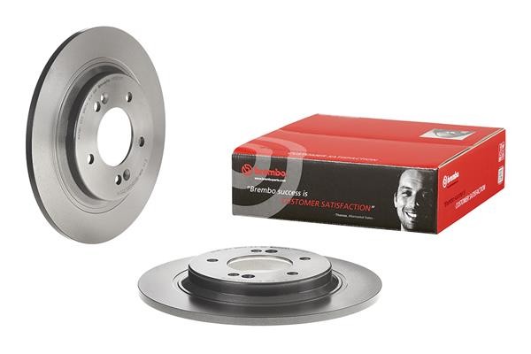 Диск тормозной HYUNDAI Grandeur (11-) KIA Optima (15-) задний (1шт.) BREMBO 08D22011 BREMBO
