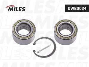 Подшипник ступицы передний TOYOTA AVENSIS/COROLLA 97-08 (SKF VKBA 3979) DWB0034 DWB0034 MILES
