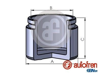 поршень суппорта! d60\ Nissan Qashqai/X-Trail II, Opel Frontera B, Toyota Previa D025239 AUTOFREN SEINSA