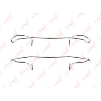 Ремкомплект колодок VW Golf,Jetta,Passat AUDI A6 SKODA Octavia передних LYNX BC8186 LYNXAUTO
