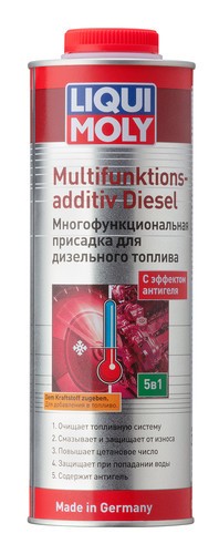 МНОГОФУНКЦИОНАЛЬНАЯ ПРИСАДКА с антигелем 39025 LIQUI MOLY