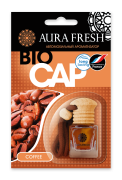 Ароматизатор подвесной жидкостный (coffee) 6мл Bio Cap AURA FRESH 23006 AURA FRESH