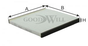 Фильтр салона AG566CF AG 566 CF GOODWILL