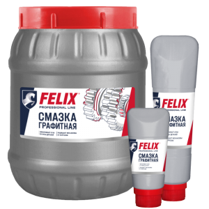 Смазка графитная FELIX, банка 800 гр 411040088 FELIX