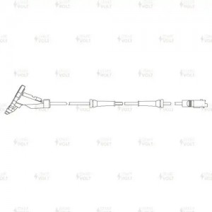 Датчик ABS передний левый/правый белый разъем VSABS2009 START VOLT