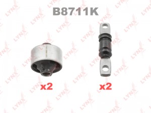 Сайлентблок TOYOTA Hihhlander рычага переднего комплект на 2 рычага (4шт.) LYNX B8711K LYNXAUTO