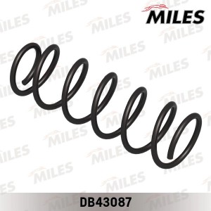 Пружина задней подвески HUYNDAI SOLARIS/KIA RIO 11-12 (LESJOFORS 42 372 46) DB43 DB43087 MILES