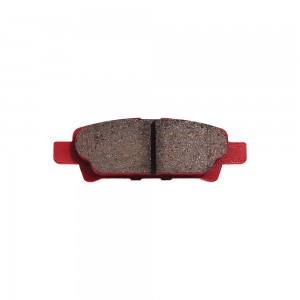 Колодки тормозные JEEP Compass MITSUBISHI Lancer задние (4шт.) NIBK PN3502S NIBK