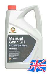 COMMA 75W80 MANUAL GEAR OIL EP PLUS (5L) масло трансмиссионное! минеральное API  EP75W80P5L COMMA