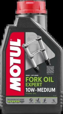 Масло для мотовилок и амортизаторов FORK OIL EXPERT MEDIUM 10W п/синт.1л MOTUL 112952 MOTUL