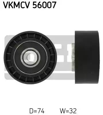 Ролик натяжителя ремня [D=74 W=32] VKMCV56007 SKF
