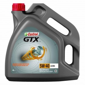 Масло моторное CASTROL GTX ULTRACLEAN A3/B4 5W40 синт.4л 15B9F5 CASTROL