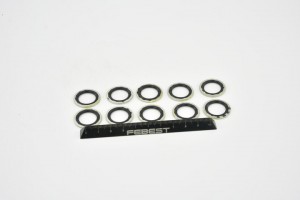 Кольцо уплотнительное трубки кондиционера JEEP GRAND CHEROKEE 2010- (компл-10шт) RINGAH-019-PCS10 FEBEST