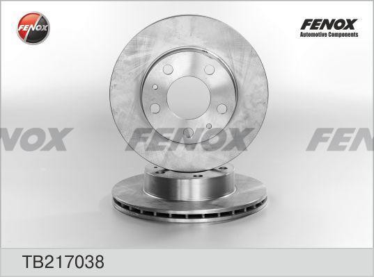 Диск тормозной передний CITROEN Jumper, FIAT Ducato, PEUGEOT Boxer 94- TB217038 TB217038 FENOX