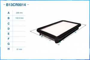 Фильтр воздушный B13CR0014 B13CR0014 CWORKS
