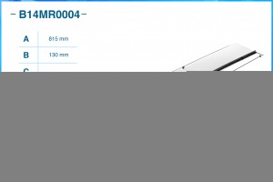 Фильтр салонный пылевой B14MR0004 B14MR0004 CWORKS
