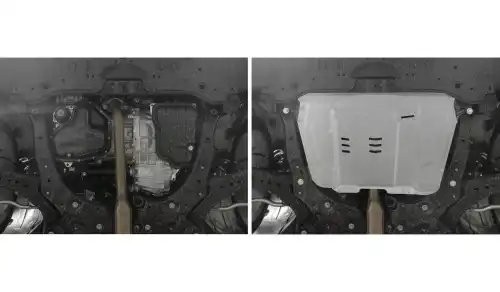 защита картера+КПП! алюминий 3мм\ Lexus ES 2.5/3.5 12-18, Lexus ES VII 2.0/2.5/3 333.9519.1 RIVAL