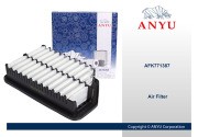 Фильтр воздушный AFK771387 AFK771387 ANYU