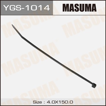 хомут пластиковый черный! 4х150\ YGS1014 MASUMA