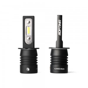 Лампа светодиодная 12/24V H3 РK22s 5100K (2шт.) OPTIMA QH3 OPTIMA LIGHT