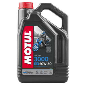 Масло моторное MOTUL 3000 4T 20W50 мин.4л 107319 MOTUL
