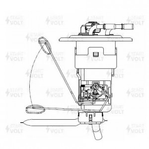 Модуль топливного насоса SFM 0802 START VOLT