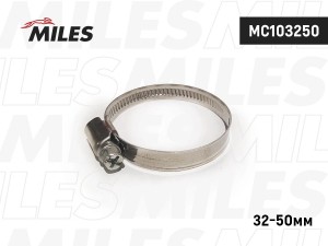 Хомут червячный 32-50/9 мм. (нержавеющая сталь) MC103250 MC103250 MILES