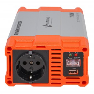 Преобразователь напряжения (инвертор) 12-220V 750Вт AIRLINE API-750-04 AIRLINE