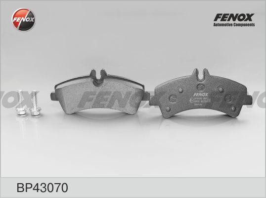 Колодки тормозные дисковые Mercedes-Benz Sprinter II 06-, VW Crafter 30-35/30-50 BP43070 FENOX