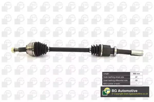 Вал приводной R Renault Laguna II 01- МКПП DS7326R DS7326R BG AUTOMOTIVE