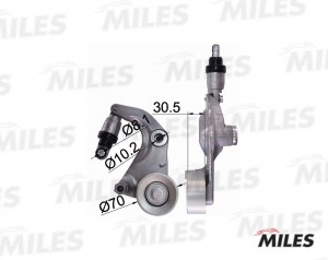 Натяжитель ремня приводного HONDA CIVIC 1.8 06- (INA 534025110) AG00135 AG00135 MILES