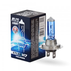 лампа! (H7) 55W 12V ATLAS 5000K коробка 1шт.\ A78890S AVS