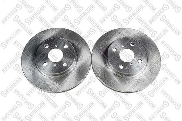 диск тормозной передний!\ Toyota Yaris 1.0/1.3 06>, Geely 6020-1120V-SX STELLOX