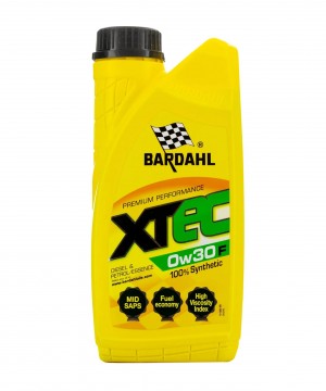 Масло моторное синтетическое BARDAHL XTEC F 0W-30 1л 36851 36851 BARDAHL