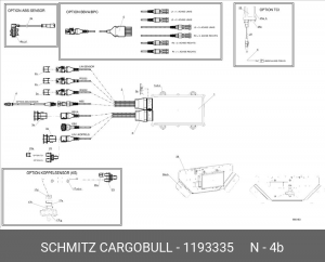 зажимная втулка крепления датчика ABS! лев/прав\ SCHMITZ 1193335 SCHMITZ CARGOBULL