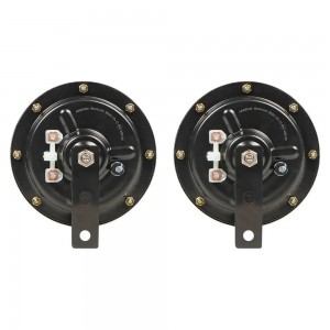 Сигнал звуковой дисковый 125мм 340/420Гц 118дБ 12В LOW/HIGH, кмпл. 2 шт. (AEBE00 AEBE002 AIRLINE