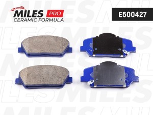 Колодки тормозные передние (Смесь CERAMIC серия PRO) HYUNDAI i30/ELANTRA 11-/CEE E500427 MILES