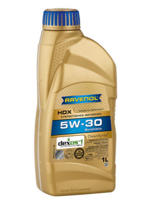 Моторное масло RAVENOL HDX 5W-30 1л (111112500101999) 4014835858541 4014835858541 RAVENOL