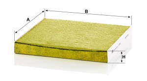 Фильтр салонный FP2358 FP2358 MANN FILTER