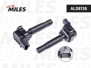 Катушка зажигания MERCEDES BENZ (NGK 48207) AL08136 AL08136 MILES