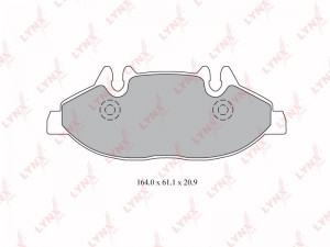 Колодки тормозные передние подходит для MB Viano/Vito(W639) 2.0D-3.7 03 BD-5348 BD-5348 LYNXAUTO