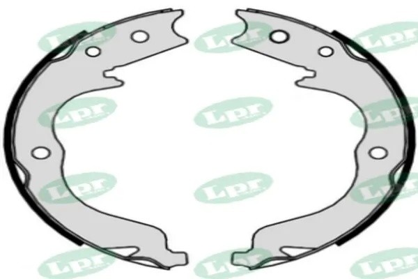 Комплект тормозных колодок 09860 09860 LPR
