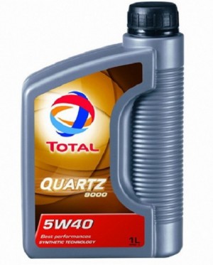 Масло моторное синтетическое TOTAL Quartz 9000 5W-40 1л (10210301) 166243 166243 TOTAL