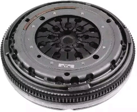к-кт сцепления с маховиком! двухмассовым\ VW T4 2.5TDi 95> 417 0008 11 LUK
