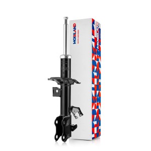 Стойка амортизатора передний правый, газомасляный NISSAN TIIDA Наклонная задняя  134124960 MOBILAND